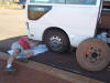 placing the jack